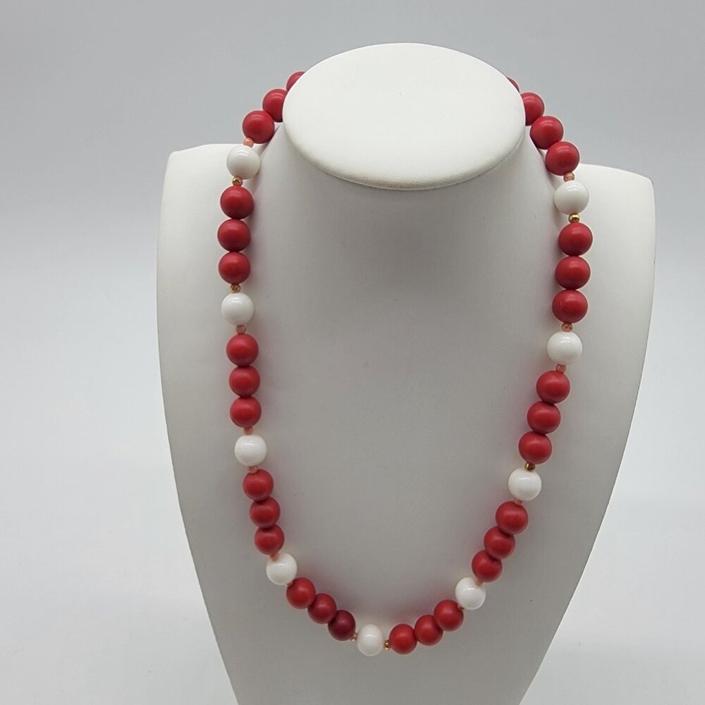 LOT OF 3 SINGLE STRAND BEADED NECKLACES MULTI COLORED BEADS - Picture 6 of 10